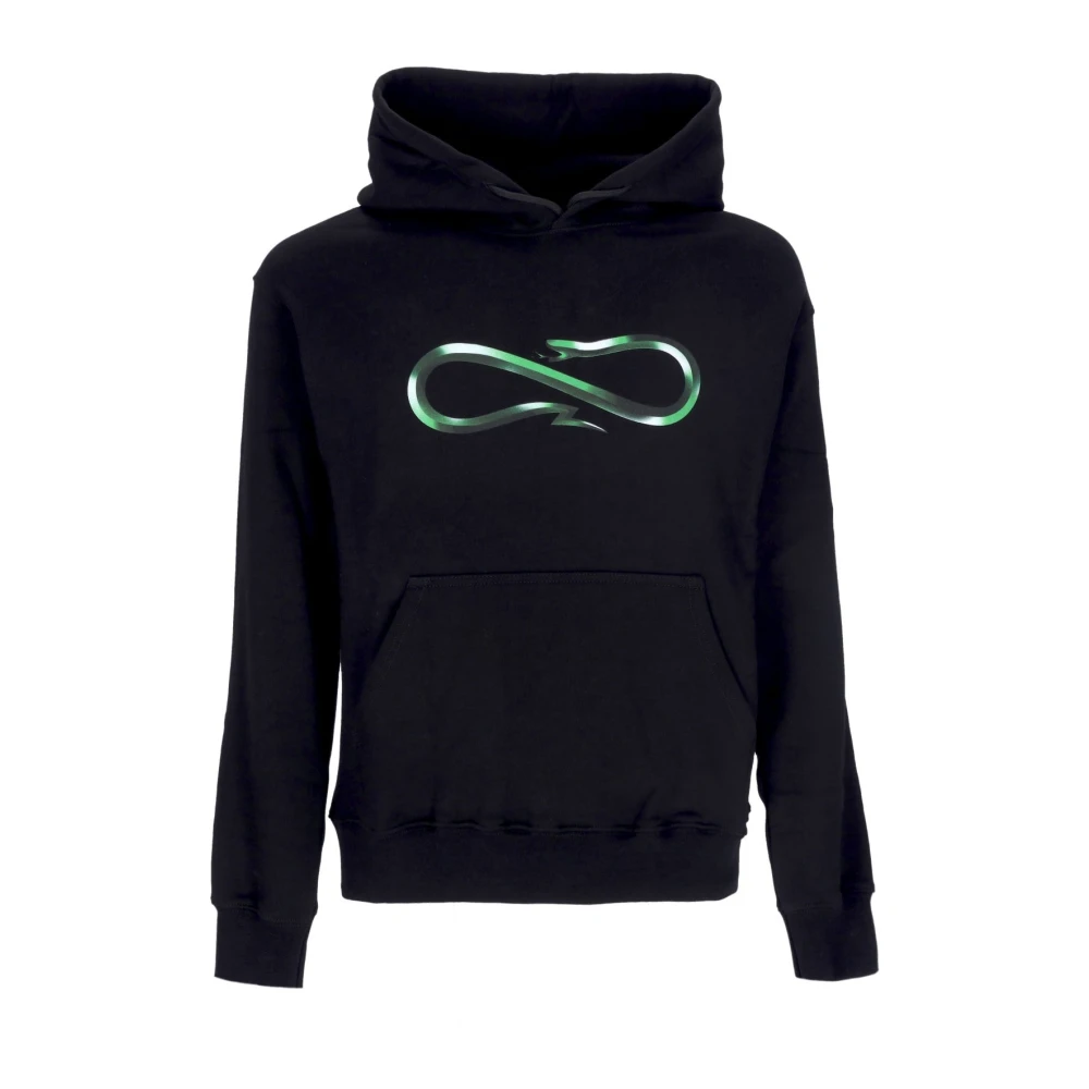 Propaganda Zwart Logo Steel Hoodie Lange Mouw Black Heren