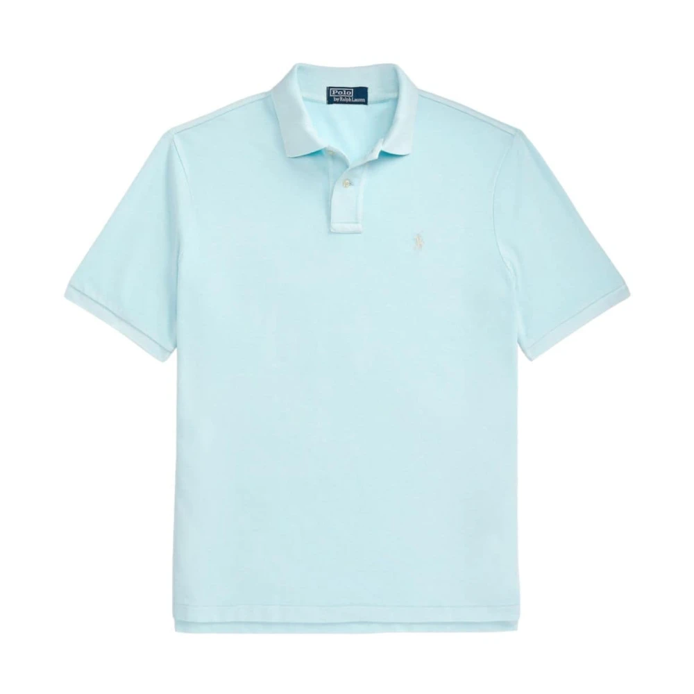 Ralph Lauren Lichtblauw poloshirt met korte mouw Blue Heren