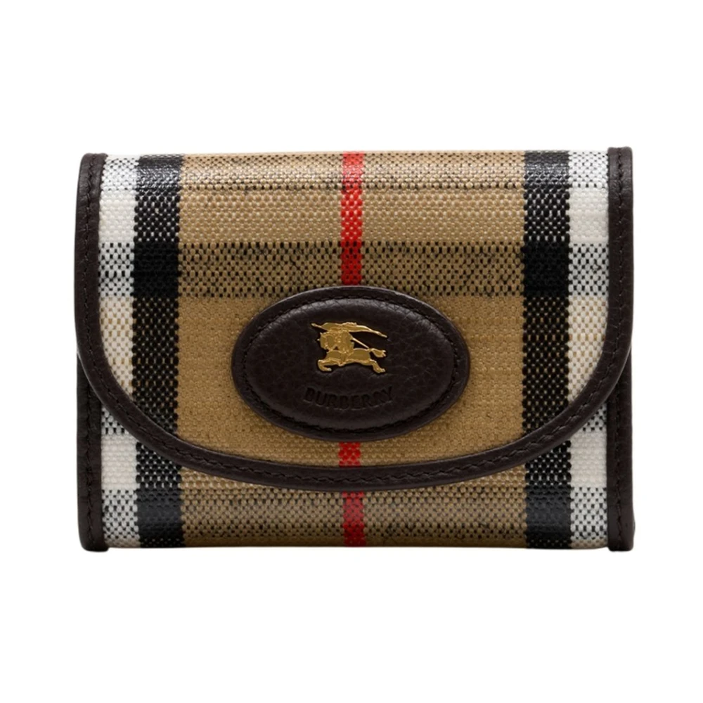 Burberry Women's Multicolor Wallets & Cardholders, One Size, Highlands Compact Wallet