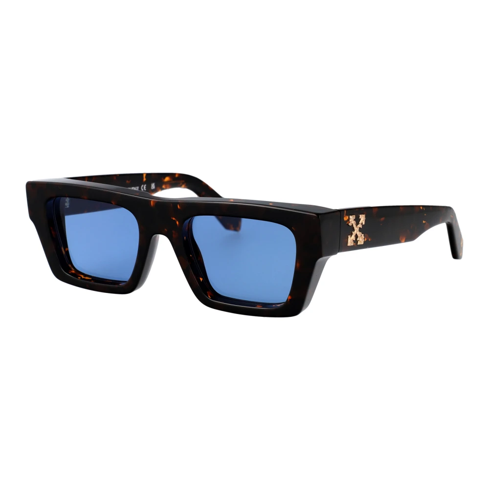 Off White Unisex Black Oregon Sunglasses For Stylish Sun Protection - Sunglasses - 52 Mm - Accessories