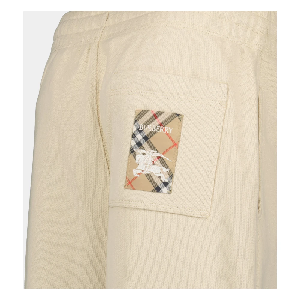 Burberry Beige Joggingbroek Cavalier Collectie 2025 Beige Dames
