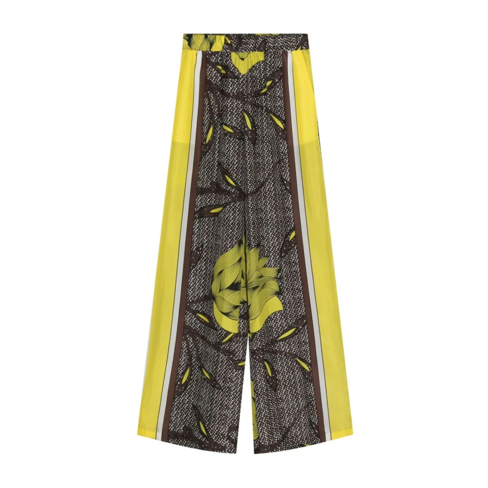 P.a.r.o.s.h. Stijlvolle gele & oranje broek Multicolor Dames