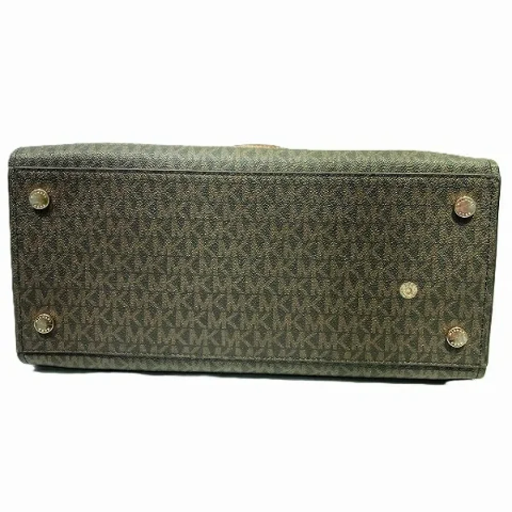 Michael Kors Pre-owned Canvas handbags Brown Dames