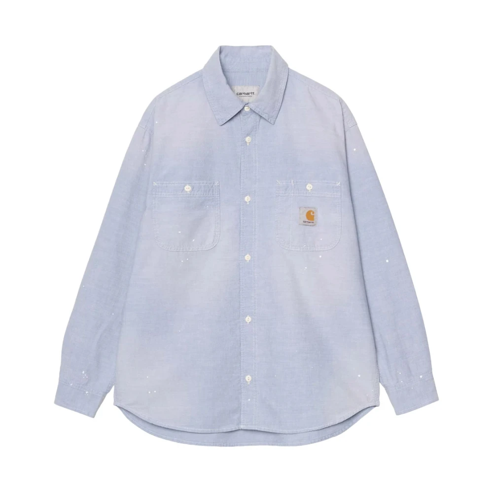 Carhartt Wip Men's Blue L/S Painter Shirt - Casual Shirts - S - Shirts