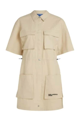 Klänning Kvinna KLJ UTILITY DRESS