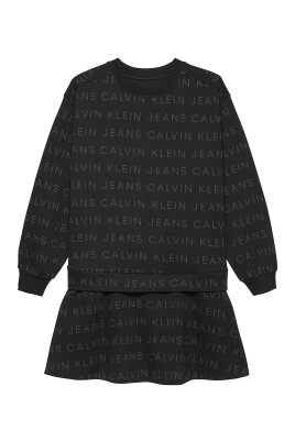 long-sleeve-knit-dress-with-bell-silhouette