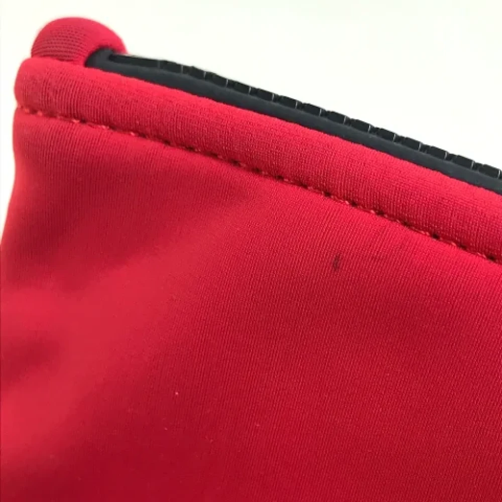 Hermès Vintage Pre-owned Fabric pouches Red Dames