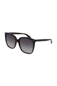 Brązowe okulary przeciwsłoneczne GG0022S 003