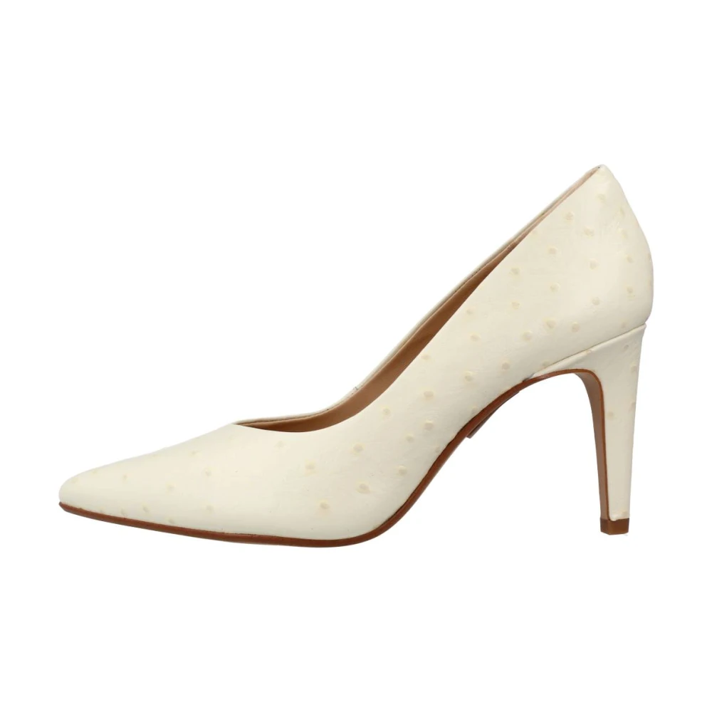 Clarks Pumps White Dames