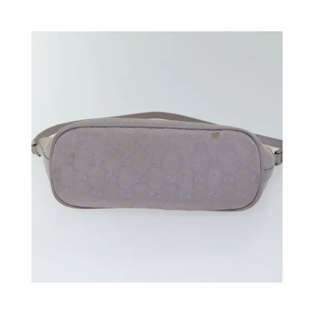 Gucci Vintage Pre-owned Canvas gucci-bags Purple Dames