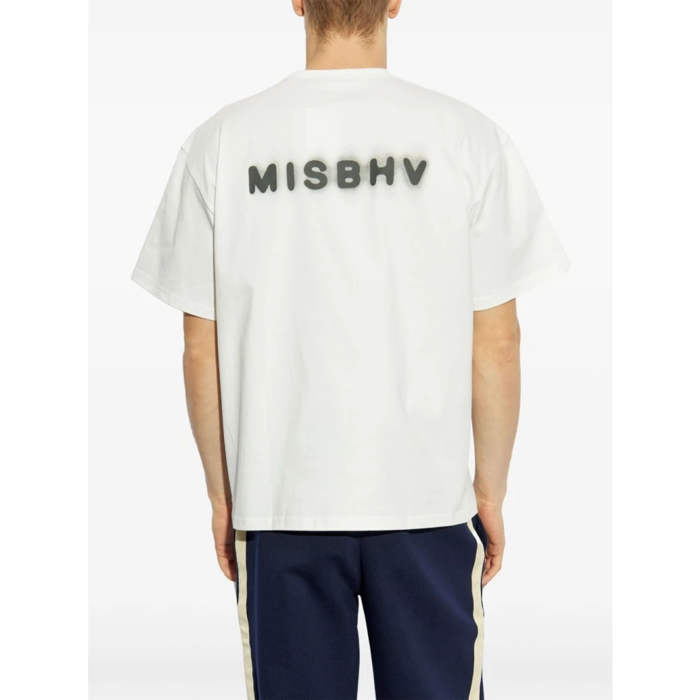 Misbhv Witte T-shirts en Polos White Heren