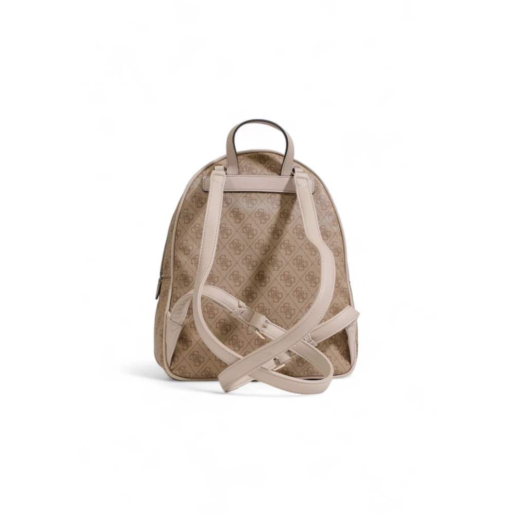 Guess Stijlvolle Rugzak Herfst Winter Collectie Beige Dames