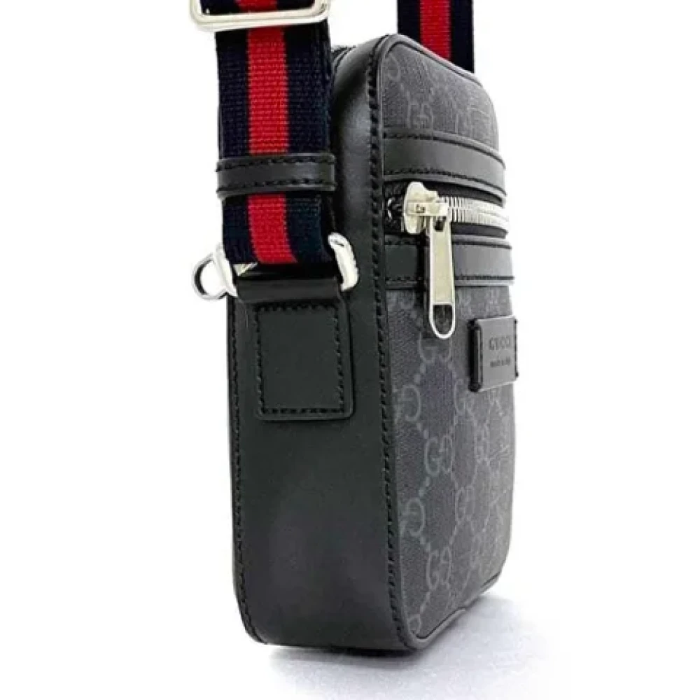 Gucci Vintage Pre-owned Plastic shoulder-bags Black Dames