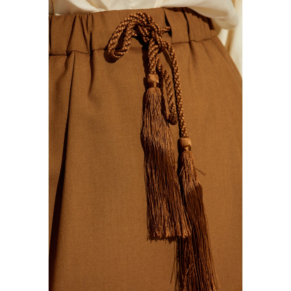 Max Mara Rok Tabarin Brown Dames
