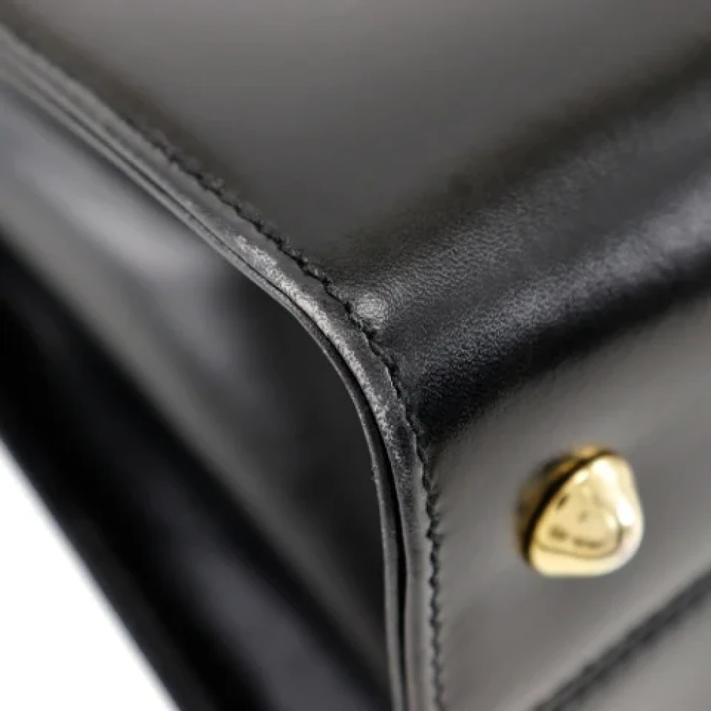Bally Pre-owned Leather handbags Black Dames