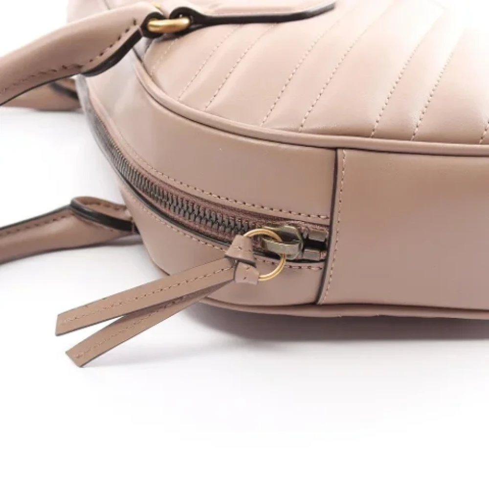 Gucci Vintage Pre-owned Leather gucci-bags Pink Dames