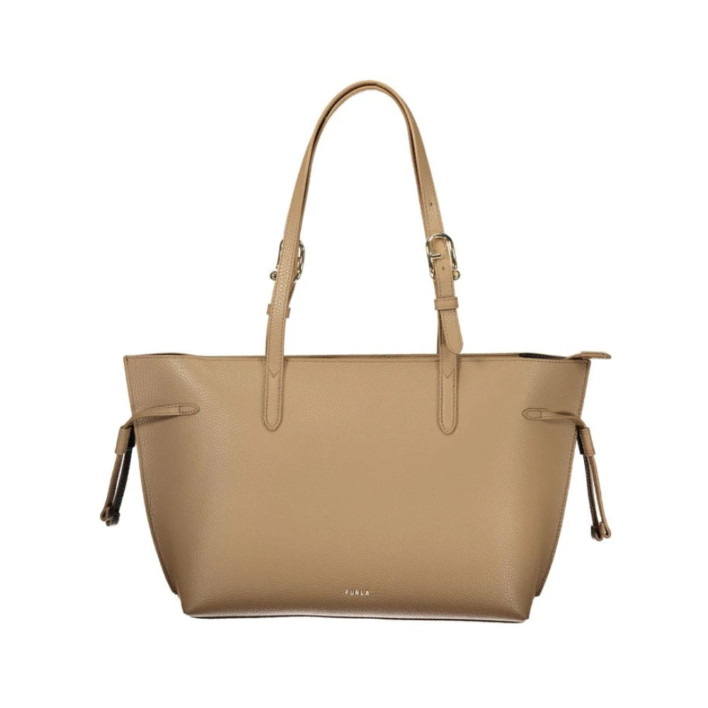 Furla Women's Brown Shopping Bags, One Size, Ava Tote Bag