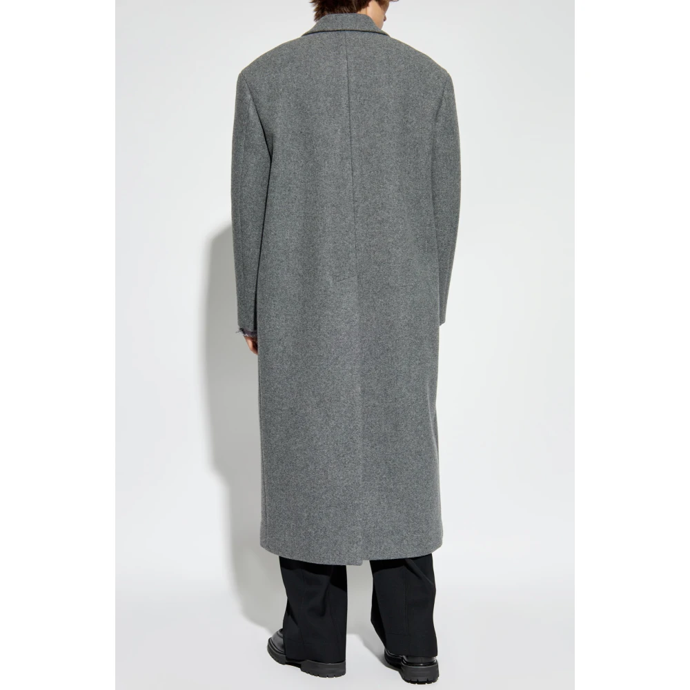 Jil Sander Wollen jas Gray Heren