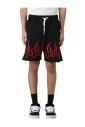 short-de-bain-noir-avec-broderie-flamme
