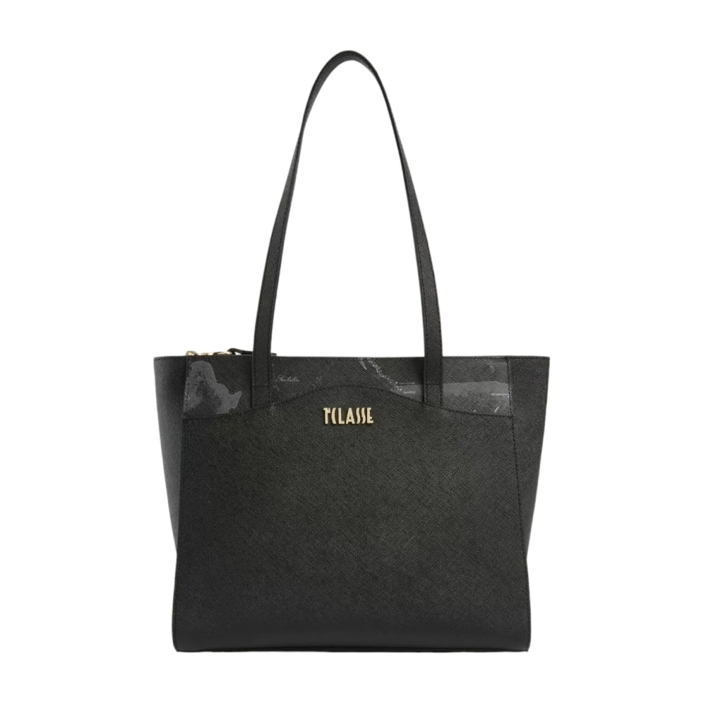 Alviero Martini 1a Classe Zwarte Polyethyleen Handtas Dames Tassen Collectie Black Dames