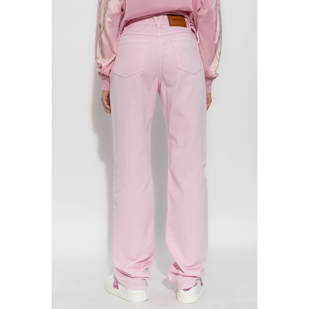 Versace Boyfriend jeans Pink Dames