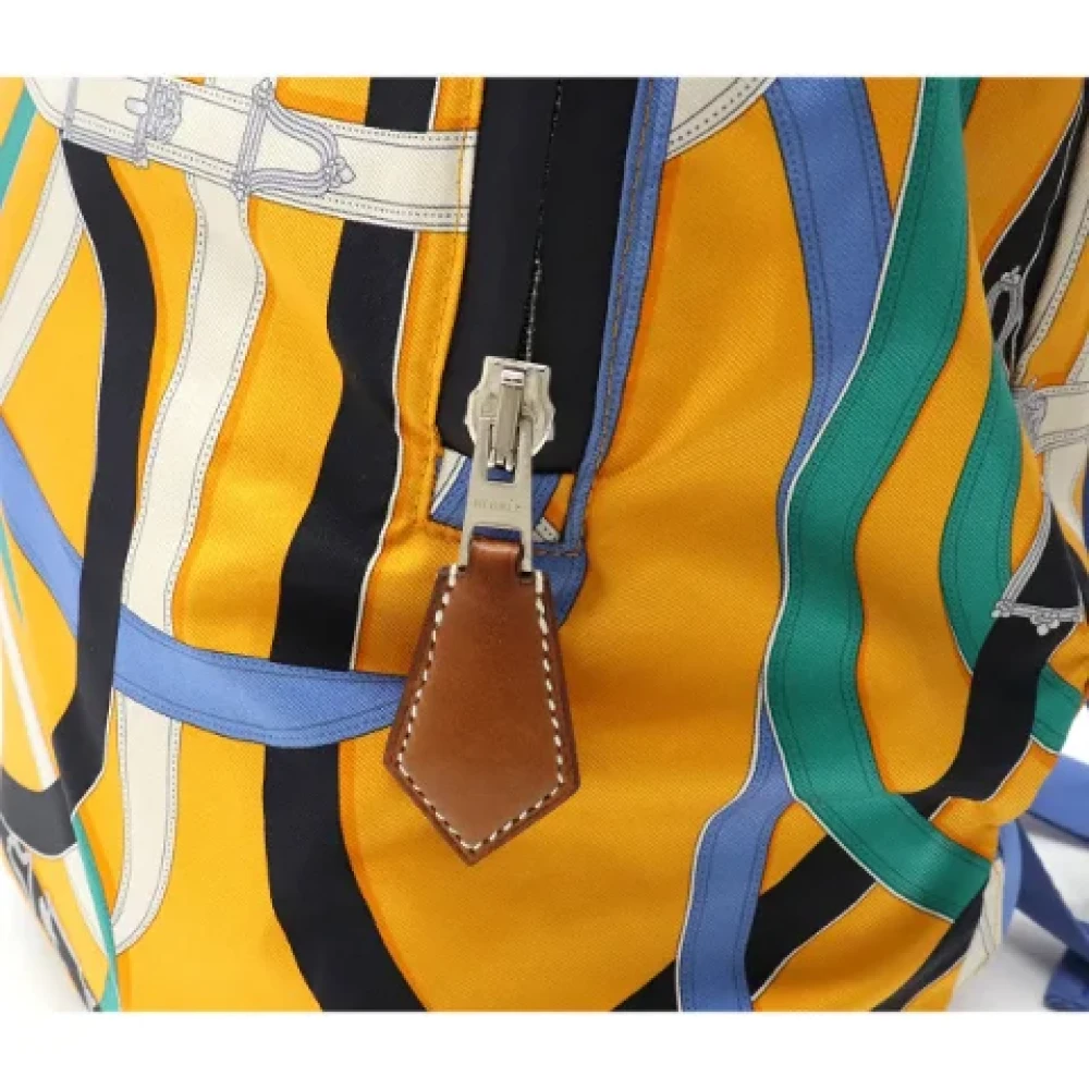 Hermès Vintage Pre-owned Fabric backpacks Multicolor Dames