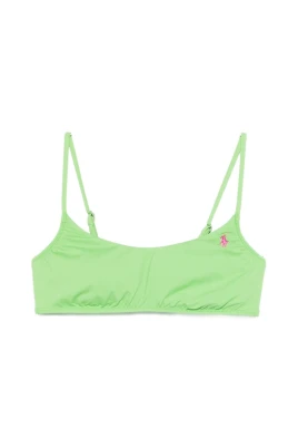 Embroidered Pony Bikini Top