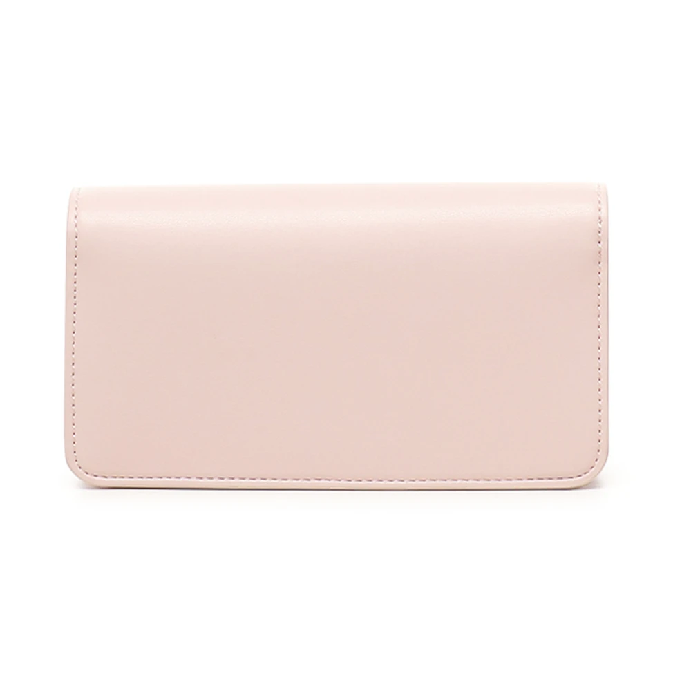 Love Moschino Roze Portemonnee met Hartdecoratie Pink Dames