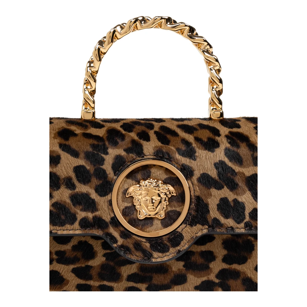 Versace Schoudertas La Medusa Mini Brown Dames