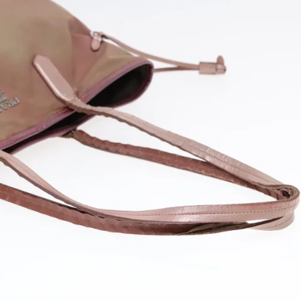 Prada Vintage Pre-owned Nylon totes Pink Dames