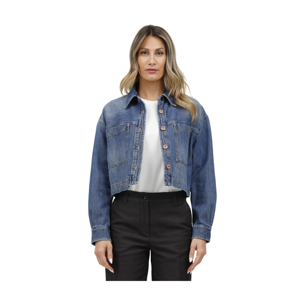 Jackets > Denim Jackets - - Aspesi - Modalova