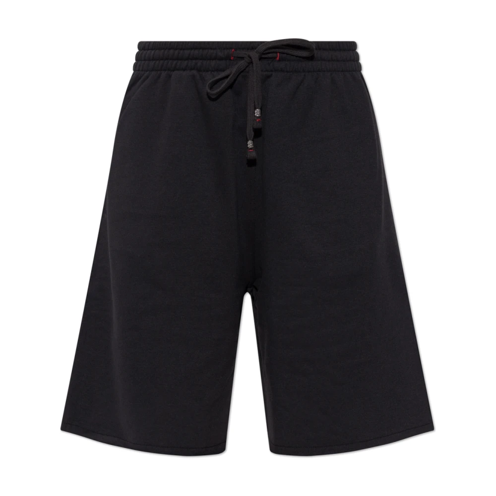Diesel Donna Nero Pantaloncini, 2XS, New,