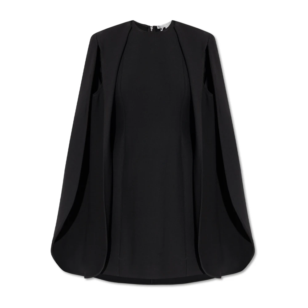 Stella Mccartney Jurk met decoratieve mouwen Black Dames