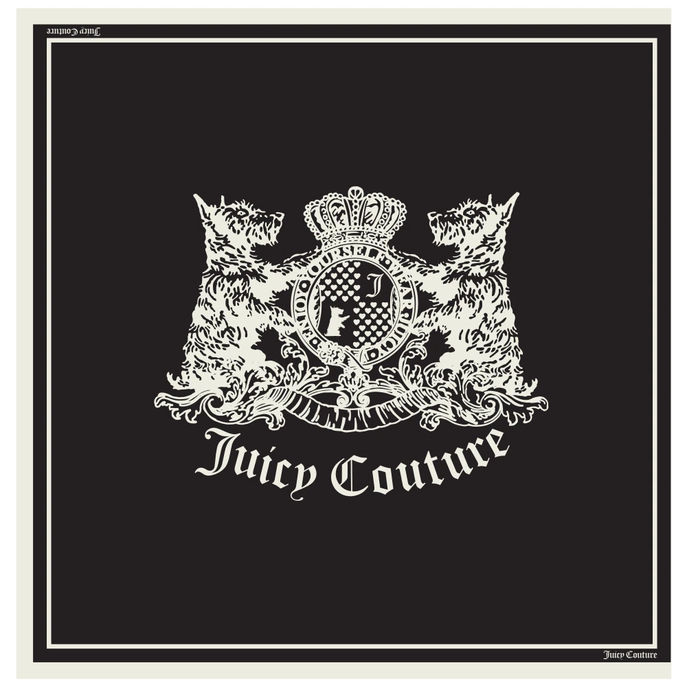 Juicy Couture Stokroos Pashmina Black Dames