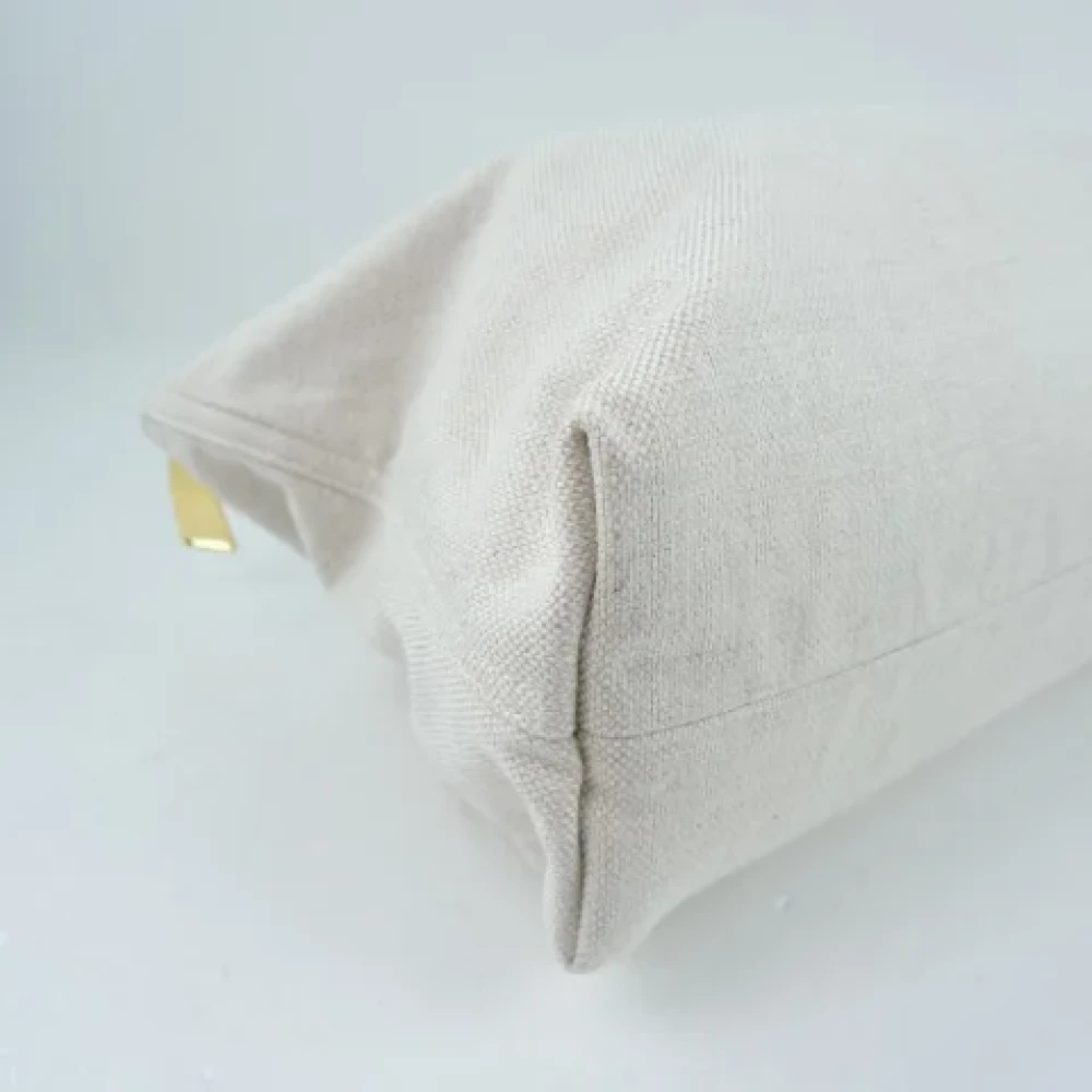 Bottega Veneta Vintage Pre-owned Fabric pouches White Dames