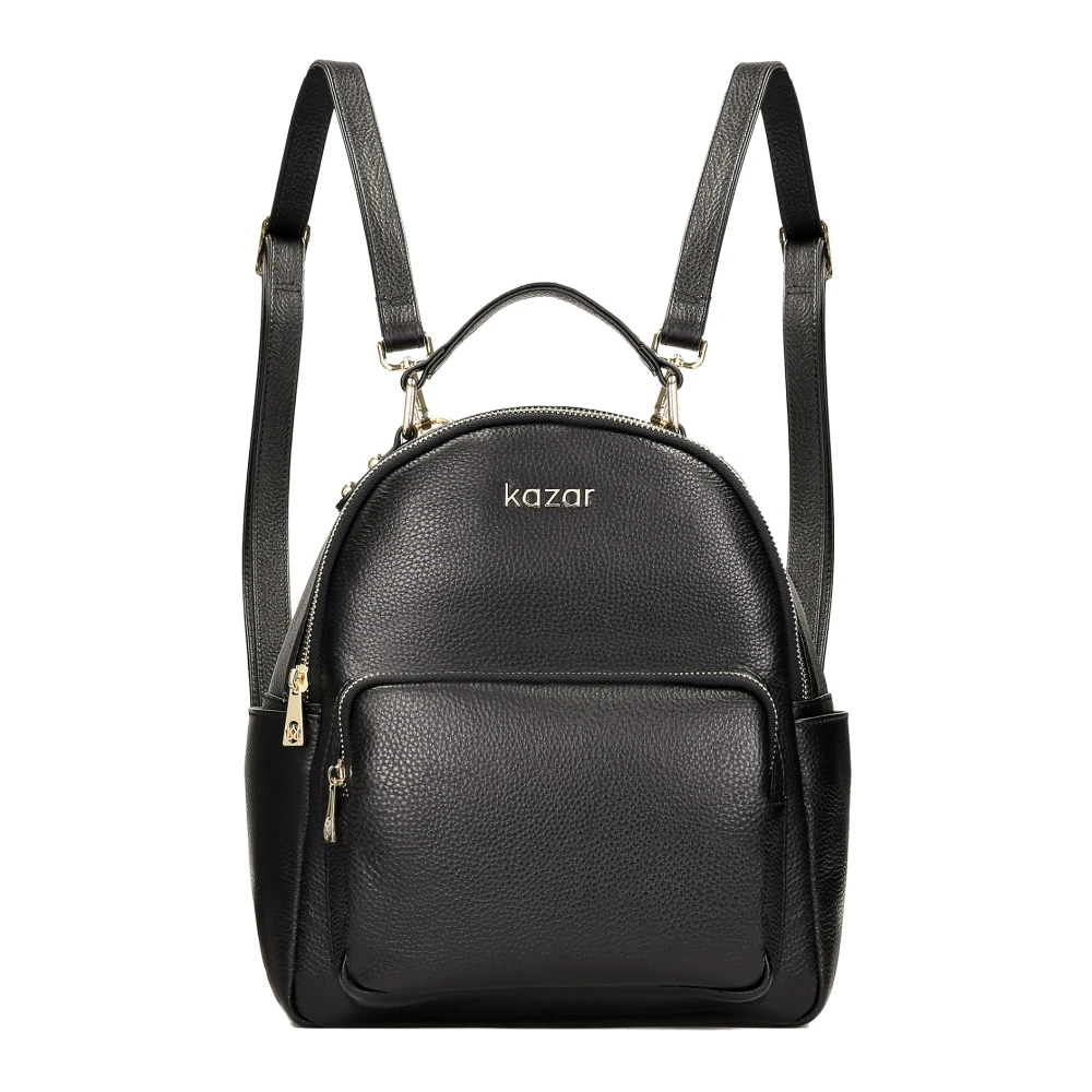 Kazar Dames zwarte rugzak Black Dames