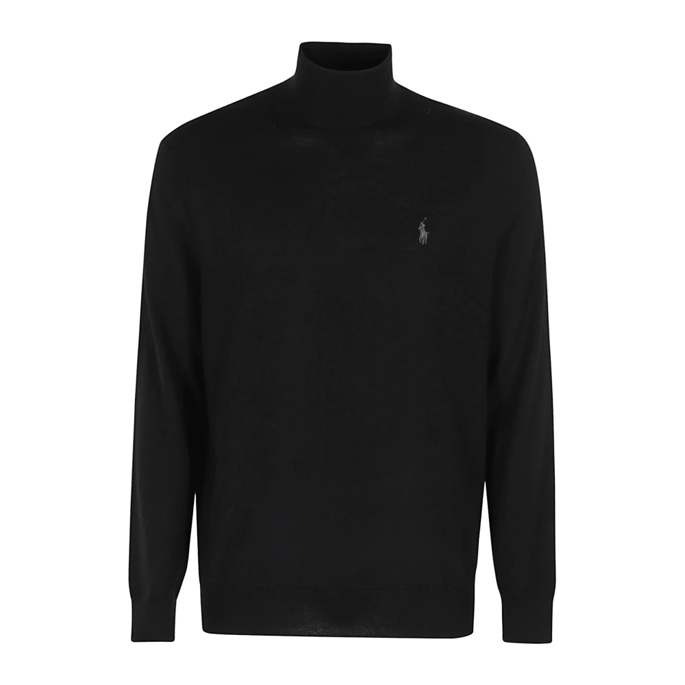 Polo Ralph Lauren Zachte Merinowollen Trui Black Heren
