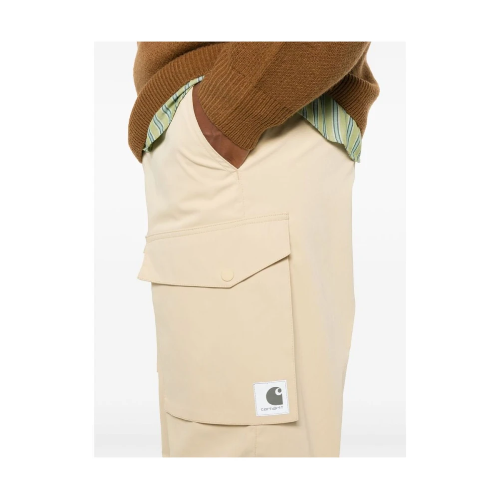 Carhartt WIP Reflecterende Cargo Broek Beige Heren