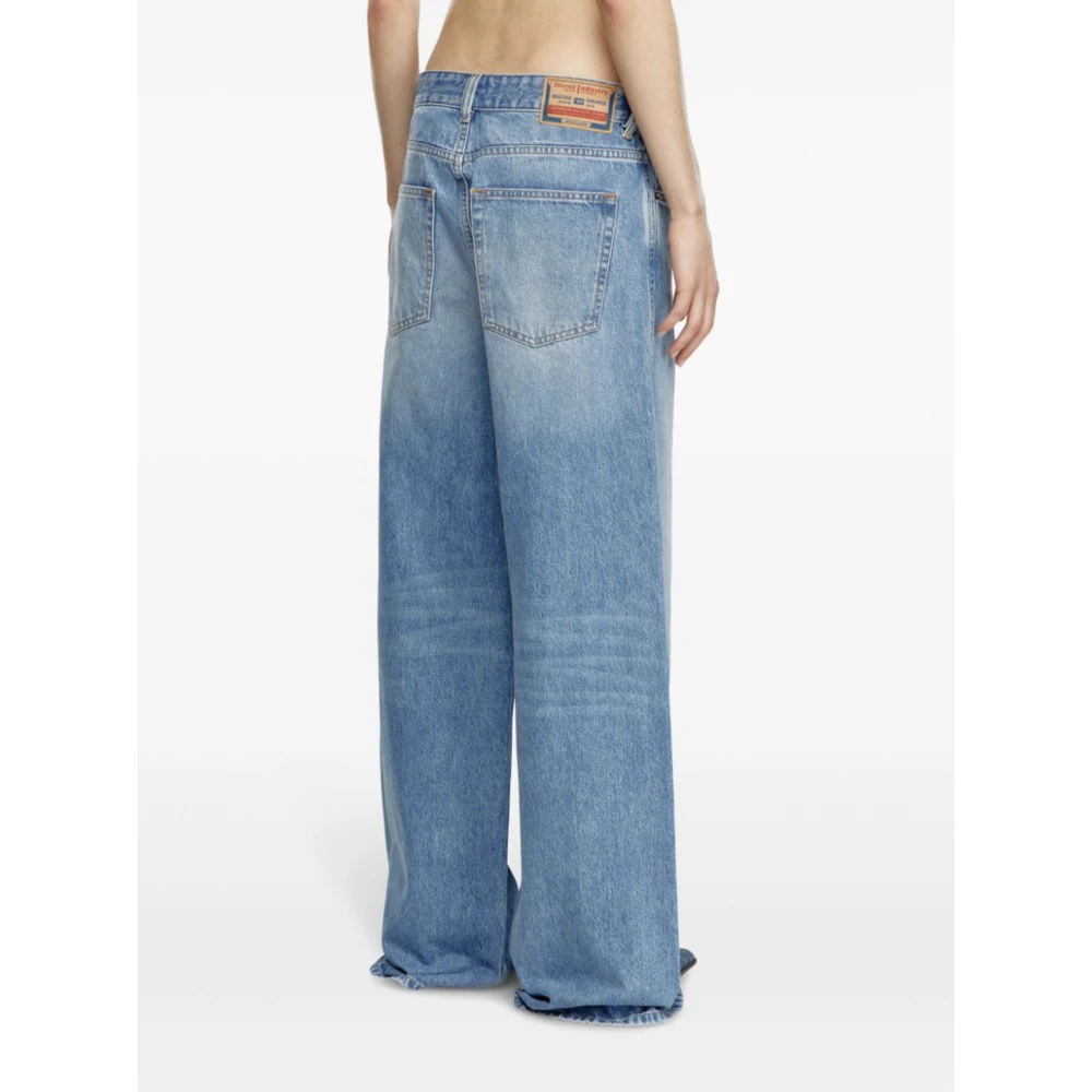 Diesel Lichtblauwe Denim Broek 1996 Stijl Blue Dames
