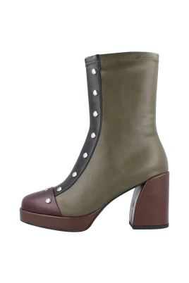 Platform Heeled Boots