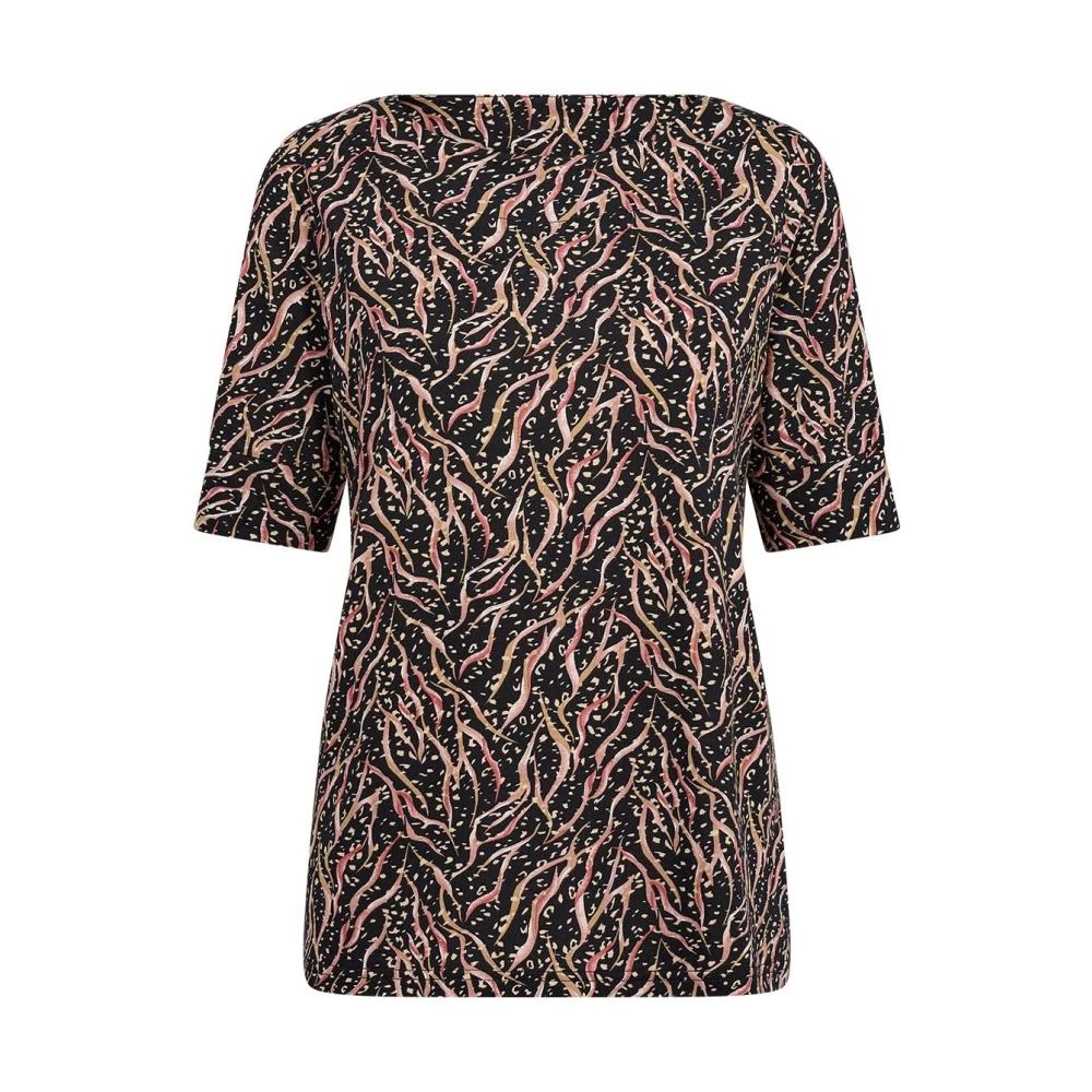 Soyaconcept Felicity AOP T-shirt met Allover Print Multicolor Dames
