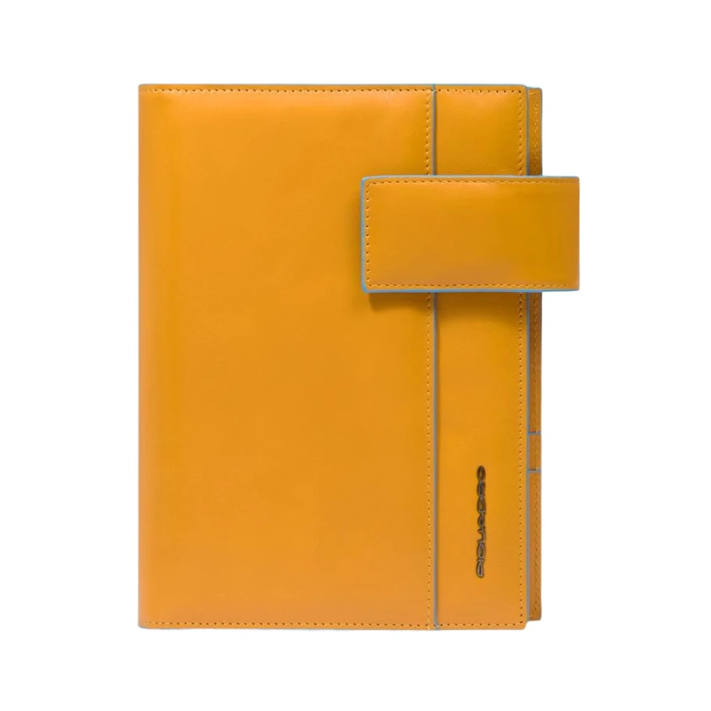 Piquadro Unisex Organizador De Cuero Con Presilla Para Bolígrafo