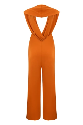 Jumpsuit med urringning