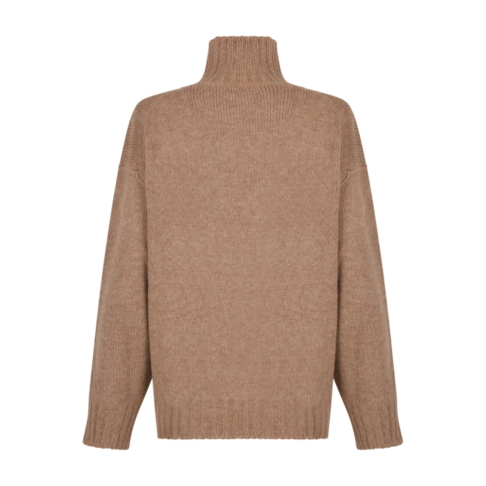Jil Sander Stijlvolle Sweaters Collectie Brown Dames