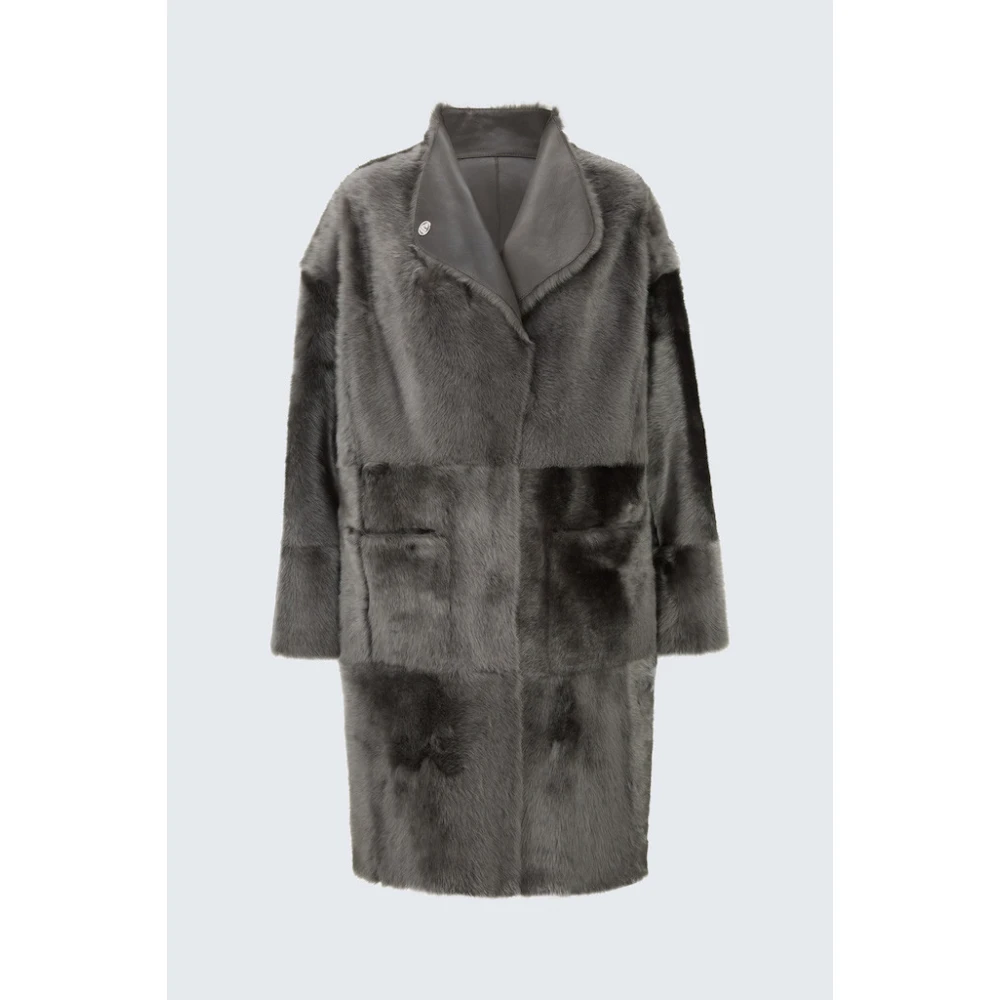 Windsor Leren Jas Gray Dames
