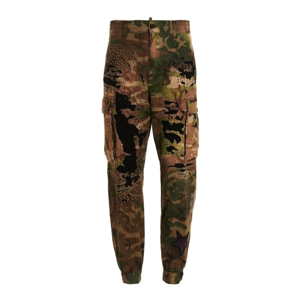 Trousers > Slim-fit Trousers - - Dsquared2 - Modalova