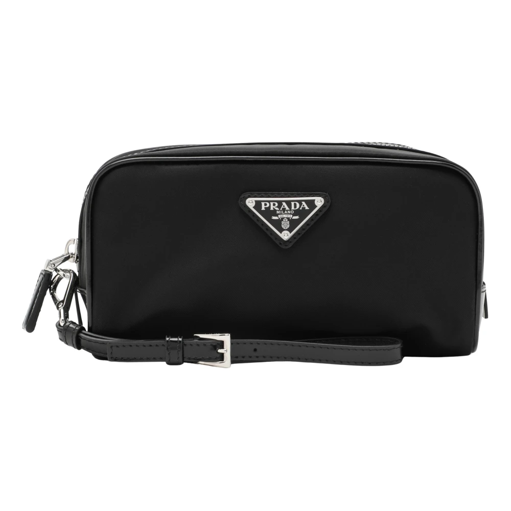 Prada Kleine Stijlvolle Tote Tas Black Heren