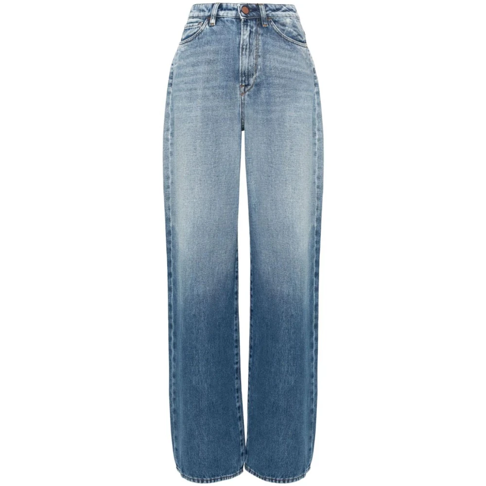 3X1 Blauwe Tinten Flip Jeans Blue Dames