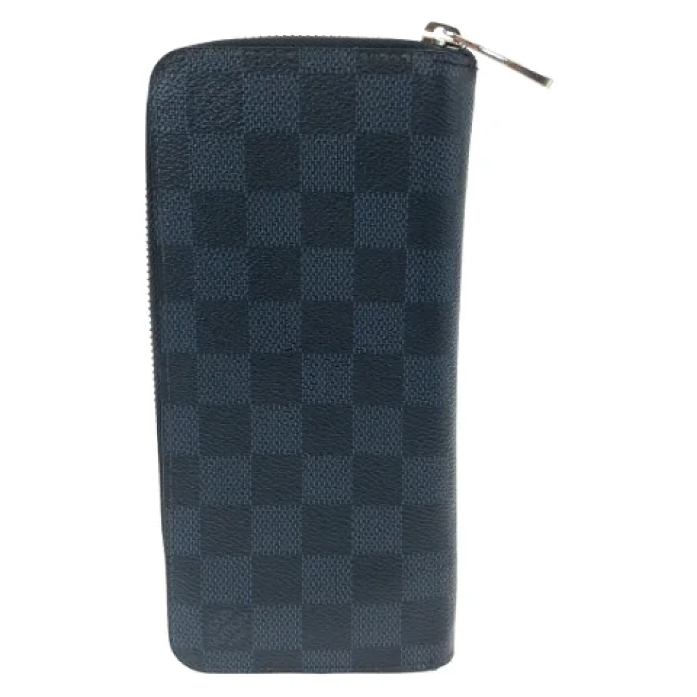 Louis Vuitton Vintage Pre-owned Canvas wallets Gray Heren
