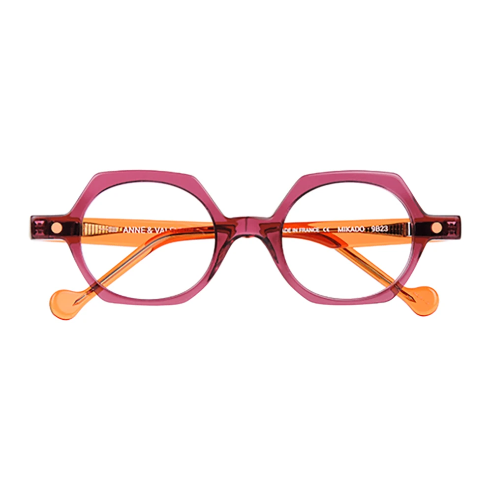 Anne & Valentin Stijlvolle Brillen voor Moderne Modieus Pink Dames